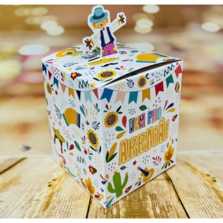 10 Caixa Festa Junina Pop Up Espantalho Vem Pro Arraiá 4403  (Junina Ideia 2023) em Oferta na Shopee