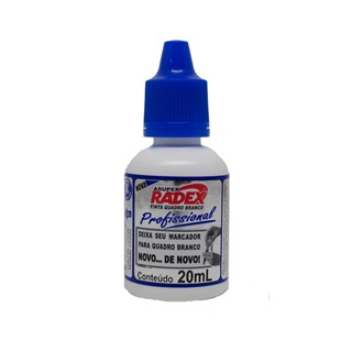 Tinta para pincel de quadro branco 20ml Azul Radex