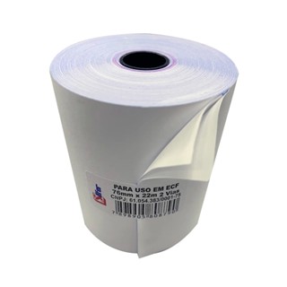 Bobina para PDV 76x22 2 vias autocópia com 30 unidades Silfer