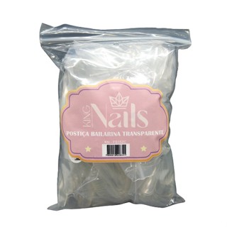 Postiça Bailarina 600 unidades - King Nails