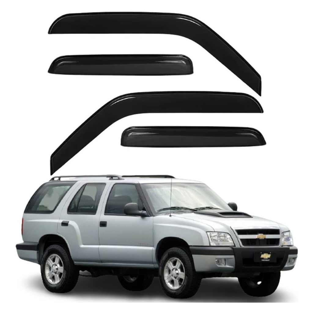 Calha De Chuva Gm Blazer 1995 1996 1997 1998 A 2012 4 Portas Fume Ecoflex 70.006A