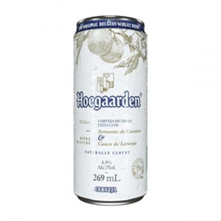 Cerveja Hoegaarden White Lata 269 ml