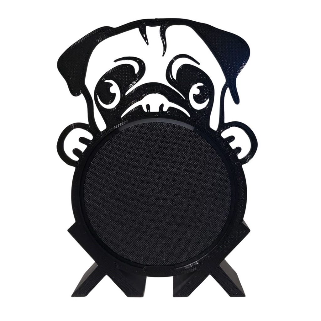 Suporte Alexa Echo Pop Cachorro  "Pug"