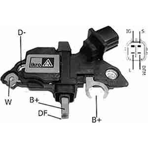 Regulador de Voltagem Bh Corolla Hilux Civic 12v