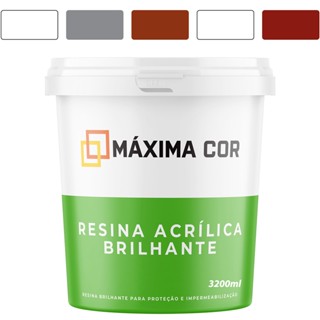 Resina Acrílica Impermeabilizante MaximaCor Base Água 3,2L