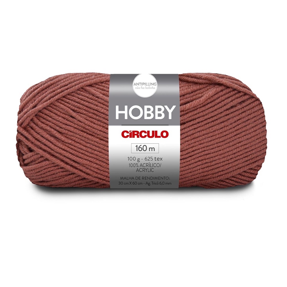 Lã Hobby 100g 625 tex Circulo 3537 Petala