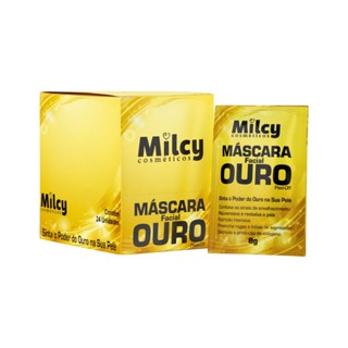 Milcy Mascara Facial Sachet 8g Ouro