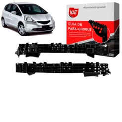 Suporte Guia Parachoque Fit 2009 Até 2014 Traseiro