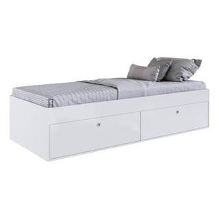 Cama Solteiro 4 Portas para Colchão 188x78cm Multimóveis CR40090 em Oferta na Shopee