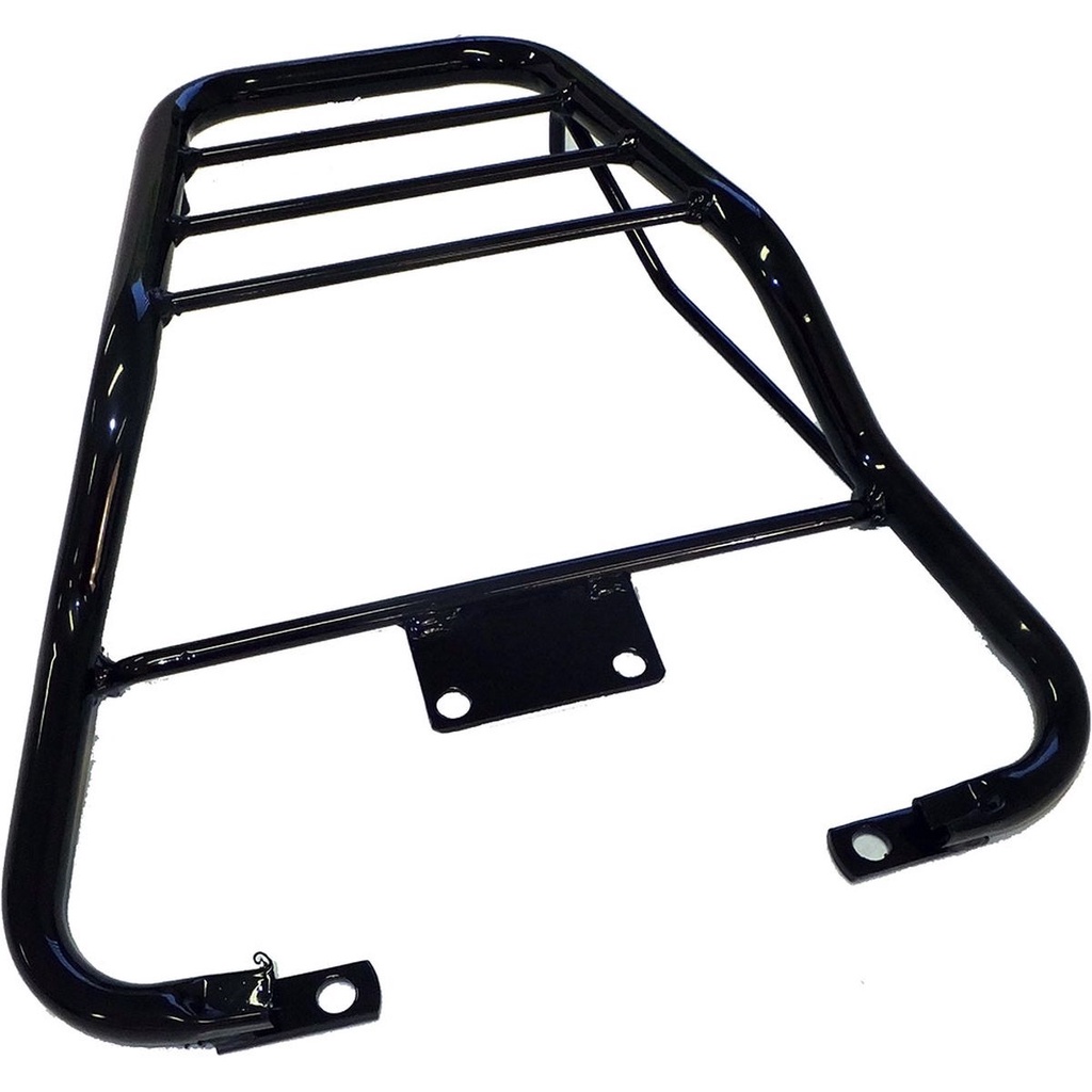 BAGAGEIRO SUPORTE DE BAULETO REFORÇADO PRETO TWISTER CBX 250 2006 ATÉ 2008 POLIMET — imagem 2 de 2
