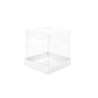 Caixa Mini Bolo PP (4cm x 4cm x 4cm) Branca 10 unidades Assk Rizzo Confeitaria em Oferta na Shopee