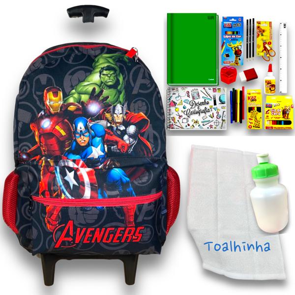 Kit Mochila Escolar Vingadores: Onde Comprar | BuscaProdutos