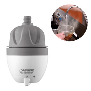 Aquecedor de Água Elétrico Maxi Ultra Lorenzetti 220V 5500W Aquecimento Pia Lavatórios Torneiras