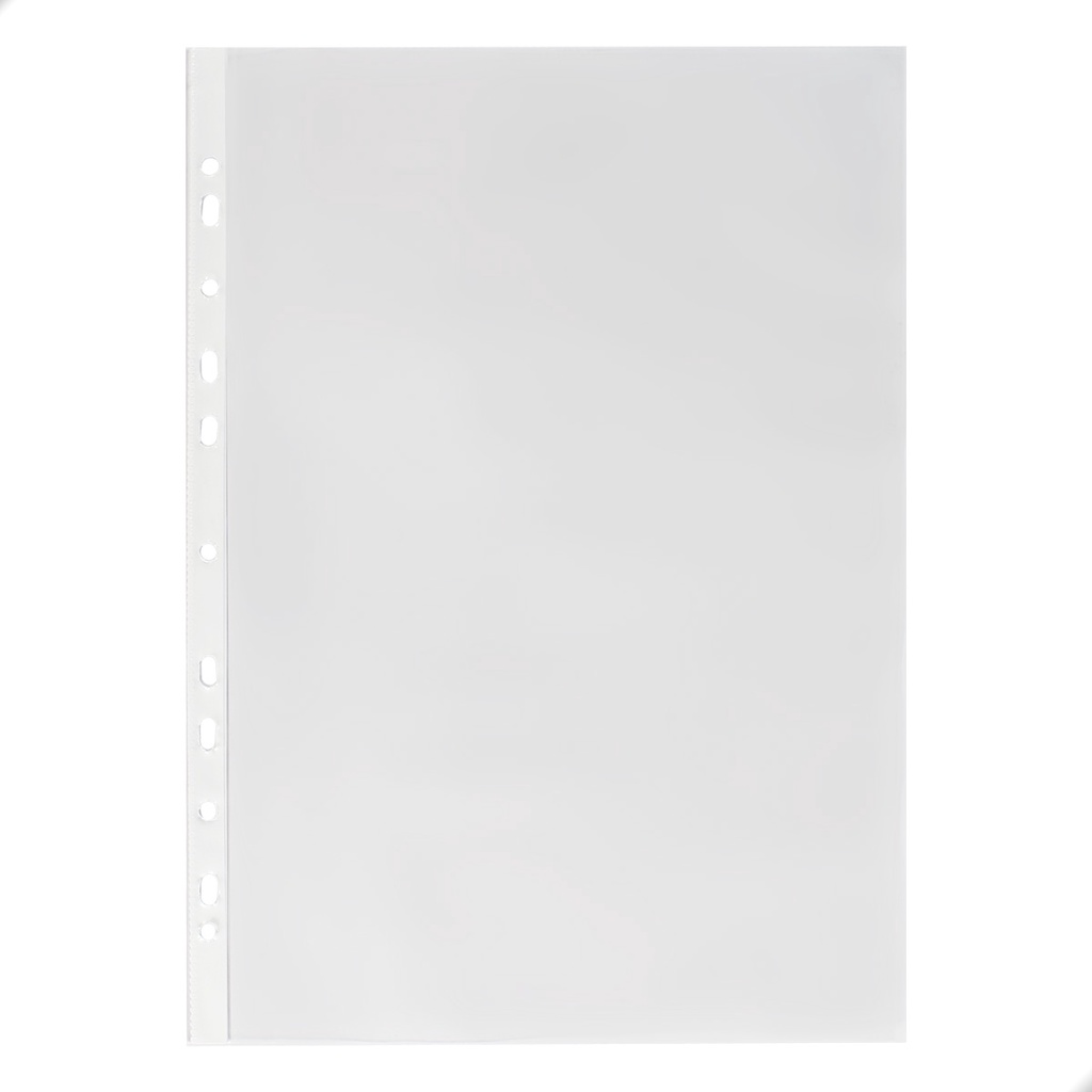 Kit 10 Folhas para Cédulas 32x24 Polipropileno 1 Espaço