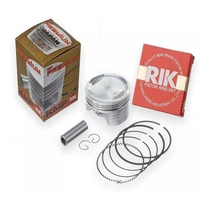 Kit Pistao Aneis Rik Honda Cg 160 Titan Bros 3mm Competicao em Oferta na Shopee