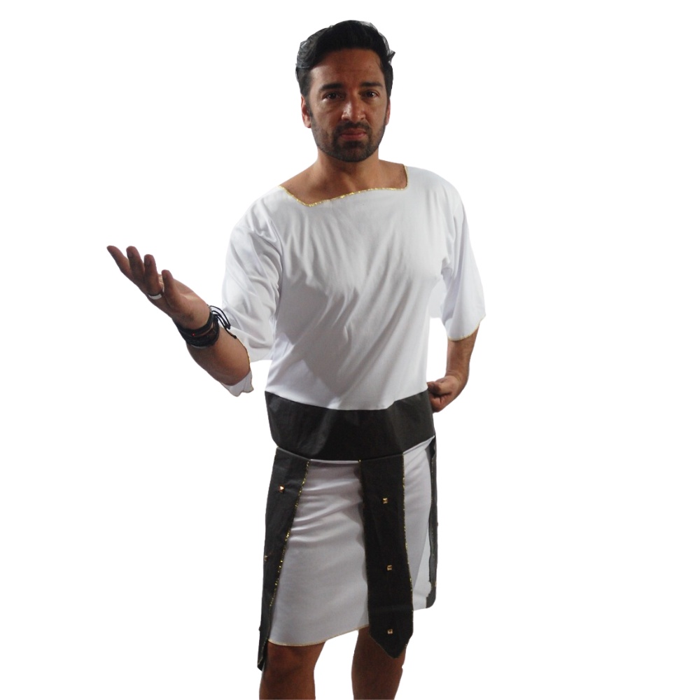 Fantasia Romano Deus Grego Gladiador Cosplay Adulto Luxo Soldado Guerreiro Festa Fantasia Egito Roma