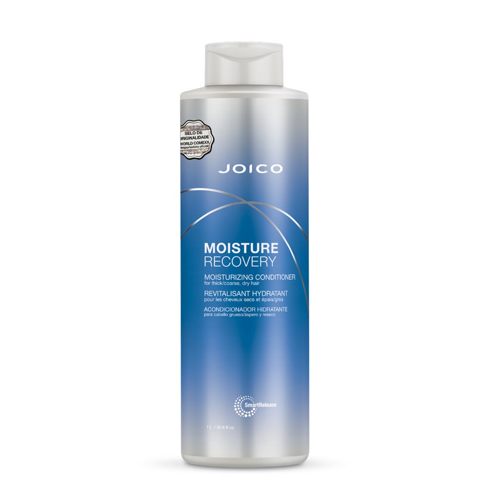 Condicionador Joico Hidratante Para Cabelos Ressecados Joico Moisture Recovery 1000ml em Oferta na Shopee