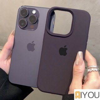 Capa Oficial De Silicone Líquido Líquida IPhone 14 Traseira Macia À Prova De Queda 14 Plus11 12 13 14 Pro Max Completa