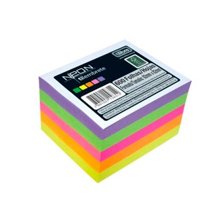 Papel lembrete Neon Tilembrete com 600 folhas Tilibra
