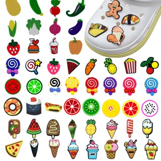 Crocs Jibbitz Pins Frutas Desenho Animado Sapatos De Bricolage Botão De Encanto
