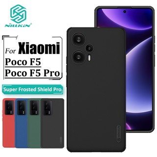 Capa Nillkin Hard PC Shield Phone Case Para POCO F5 Pro F5 Ultra Fina Rígida Anti-Impressão Digital Traseira À Prova De Choque em Oferta na Shopee