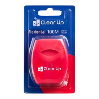 Fio Dental 100 metros Sabor Menta - Clear Up Multi Saúde - HC598