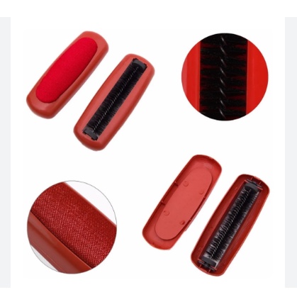 Kit 2 Escova Papa Migalha Rotativa Removedora De Pelos Cama Mesa e Banho Tira Pelos
