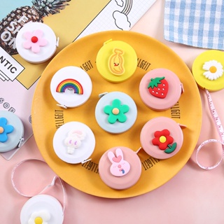 1PC Fita Métrica De Dupla Face De Desenho Animado Portátil De 1,5m De Pé Três Circulações Pequena Circulação Criativa em Oferta na Shopee