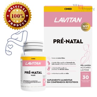 Multivitamínico Lavitan Pré Natal Multi Com 30 Comp. - CIMED