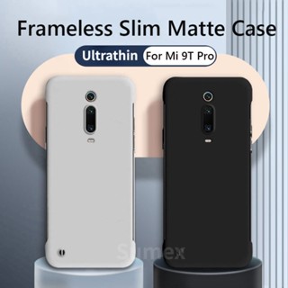 Para Xiaomi Mi 9T Pro Caixa De Telefone Sem Moldura PC hp Xiomi 9 T SE Mi9T 9TPro Capa Traseira À Prova De Choque De Casal