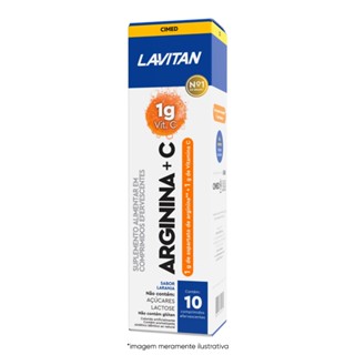 Multivitamínico Lavitan Arginina + C Sabor Laranja