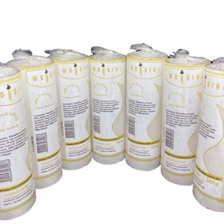 Kit 06 Velas De 7 Dias Brancas 100% Parafina Pura 265g em Oferta na Shopee
