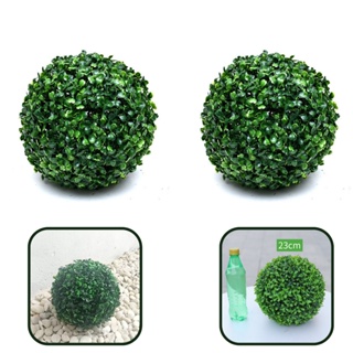 Kit 2 Buchinhos 23 cm Grama Artificial Enfeite Topiária em Oferta na Shopee