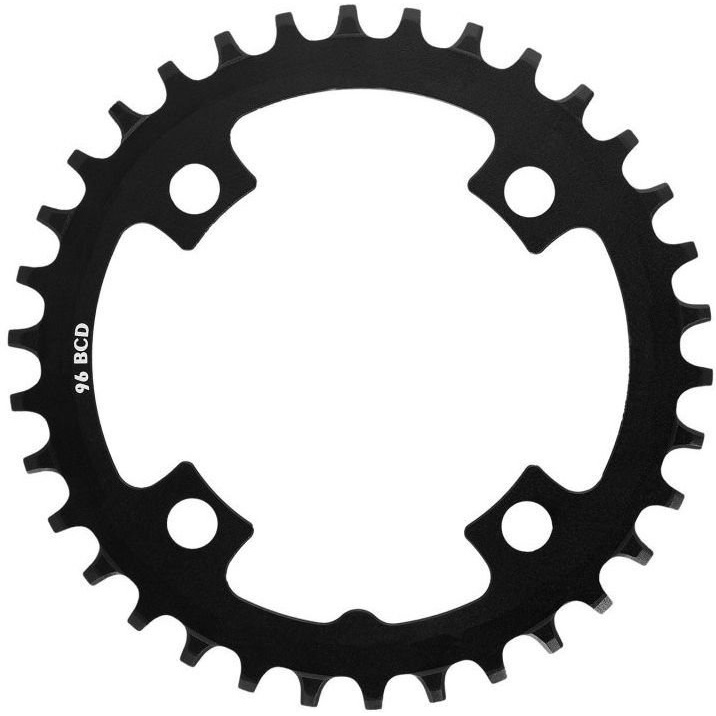 Coroa Unica Sunrace 32 34 36 dentes Narrow wide Bcd 96mm em Aço para Shimano Acera M3000 Alivio M4000