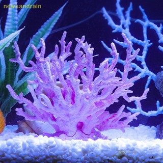 newsandrain Simulação De Resina Mini Coral Micro Landscape Fish Starfish Decorarações Aquário Decoração Plantas Ornamentos Acessórios Nice
