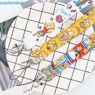 SEPTEMBER Chaveiro Pendurar No Pescoço / Alça De Pescoço / Chaveiro Com Cordão Para Chaves / Celular
