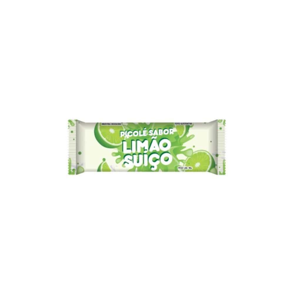 Saquinho Bopp para Picolé sabor Limão Suíço