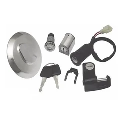 Kit Chave Contato + Travas + Tampa Titan / Cargo 125 02 Á 04
