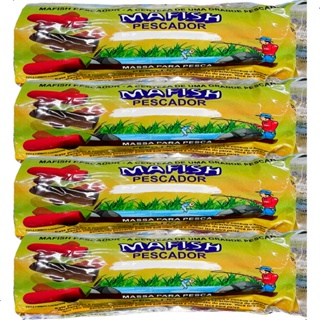 4pçs Massa P/ Pesca Mafish Pescador Fedidinha - TODOS OS SABORES em Oferta na Shopee