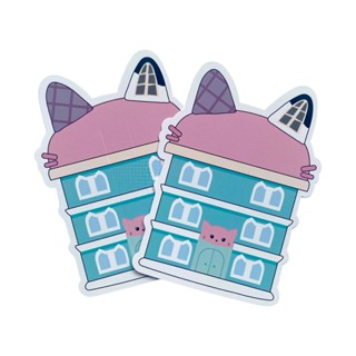 Cartela Personalizada 250G Casa Gabby (9x12cm) - 10 unidades