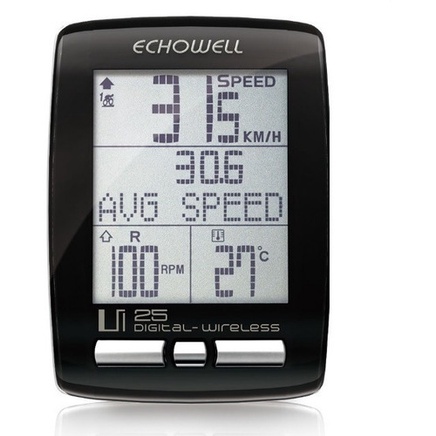 Ciclocomputador Bike Echowell Ui25 Cadencia + 28 Funções