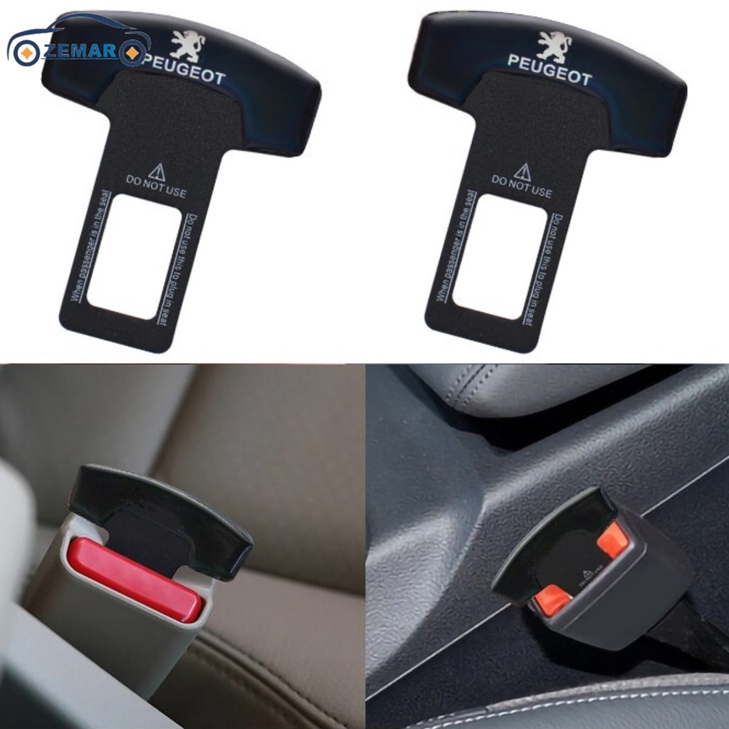 1/2Pcs Fivelas De Cinto De Segurança Para Carros Peugeot De Passeio 206 208 207 307 308 2008 3008 508 408 5008 406
