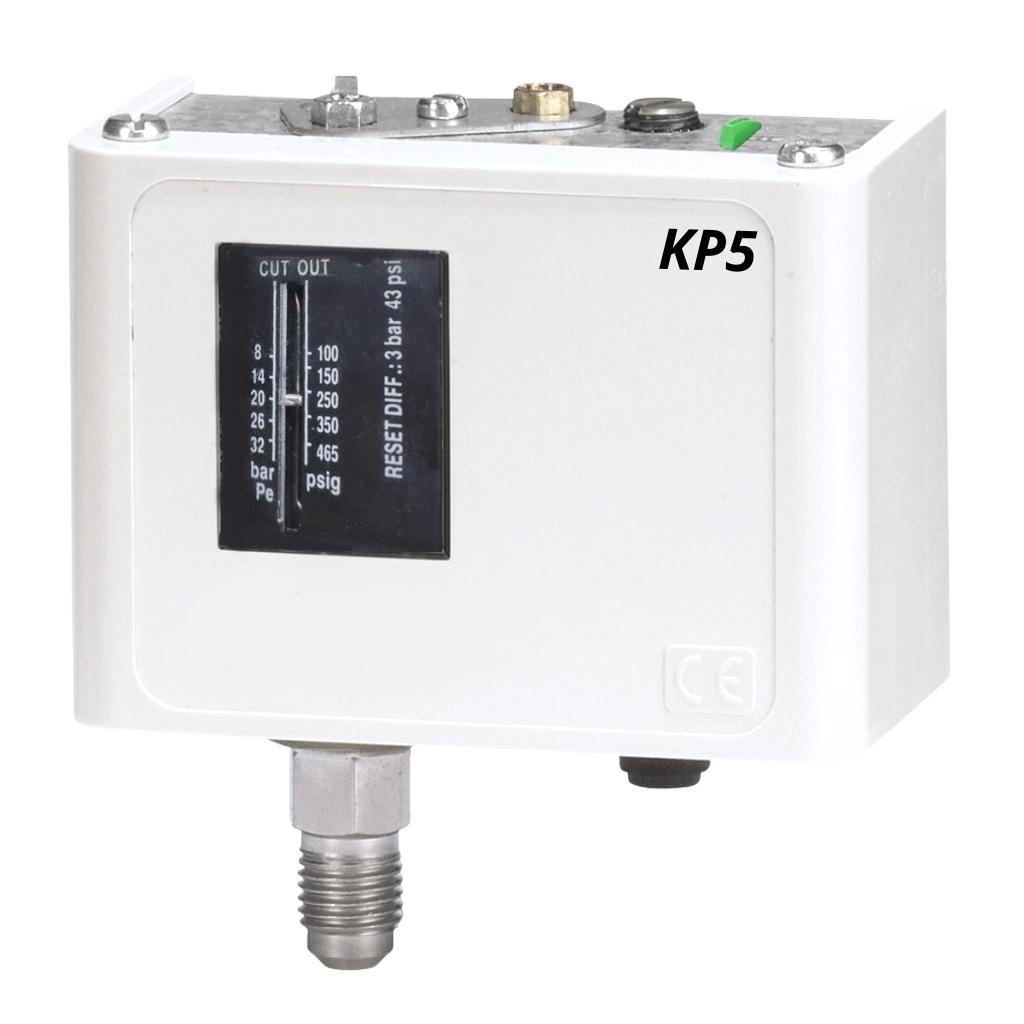Pressostato Diferencial Alta Pressão Tipo KP5 100PSI Á 465PSI Rearme Manual Ar Condicionado