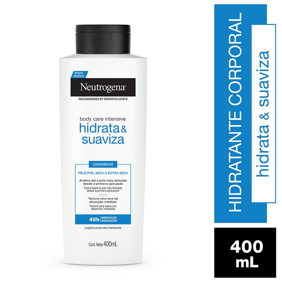 Hidratante Corporal Neutrogena Hidrata e Suaviza 400ml em Oferta na Shopee