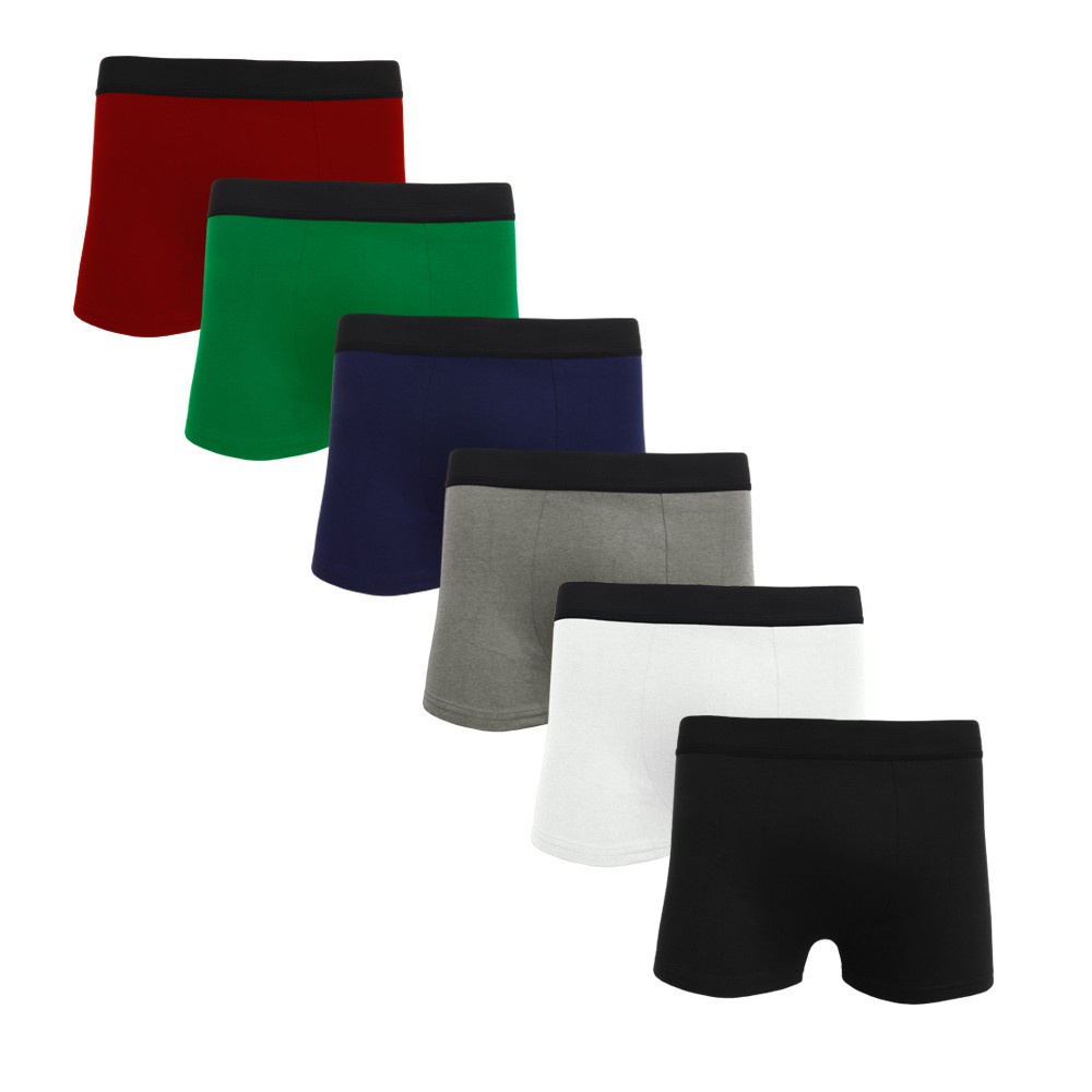 Kit 10 Cuecas Boxer Algodão C5 Sortido em Oferta na Shopee