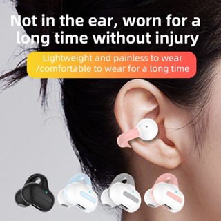 TWS Earbuds Fones De Ouvido Bluetooth Sem Fio Clip-on De Condução Auricular Fone À Prova D