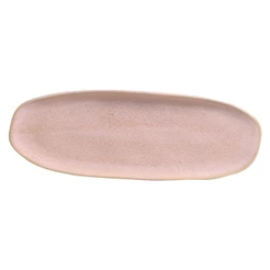 Travessa Oval Rasa Orgânico Litchi 21cm