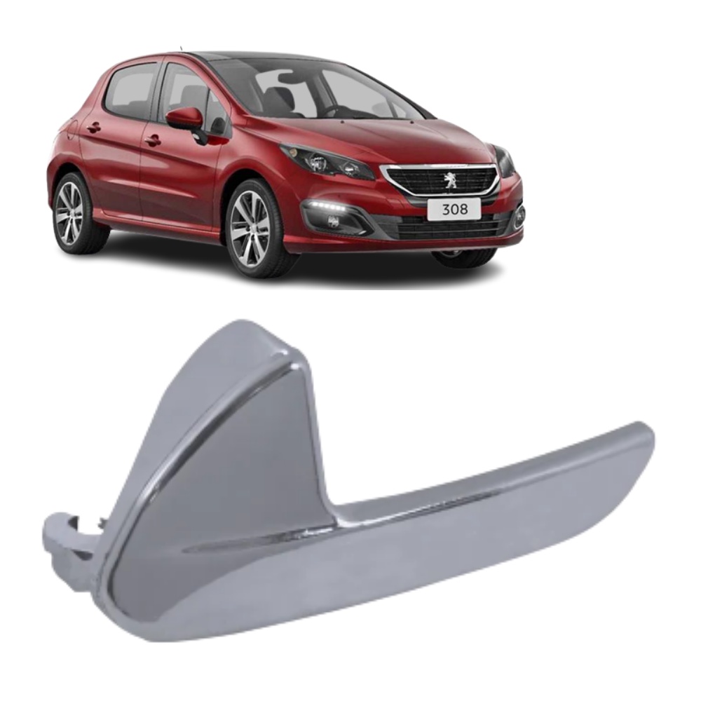 Maçaneta Interna Gatilho Puxador Direita Peugeot 308 3008 em Oferta na Shopee