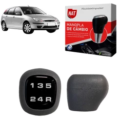Manopla de Câmbio Ford Focus Ano 2000 Até 2003 C/ 5 Marchas
