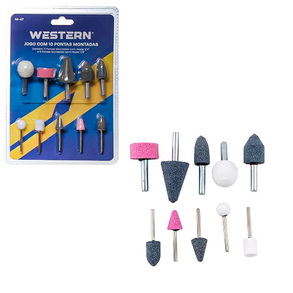Jogo De Ponta Montada 1/4 Pol - 1/8 Pol C/ 10 Peças em Oferta na Shopee